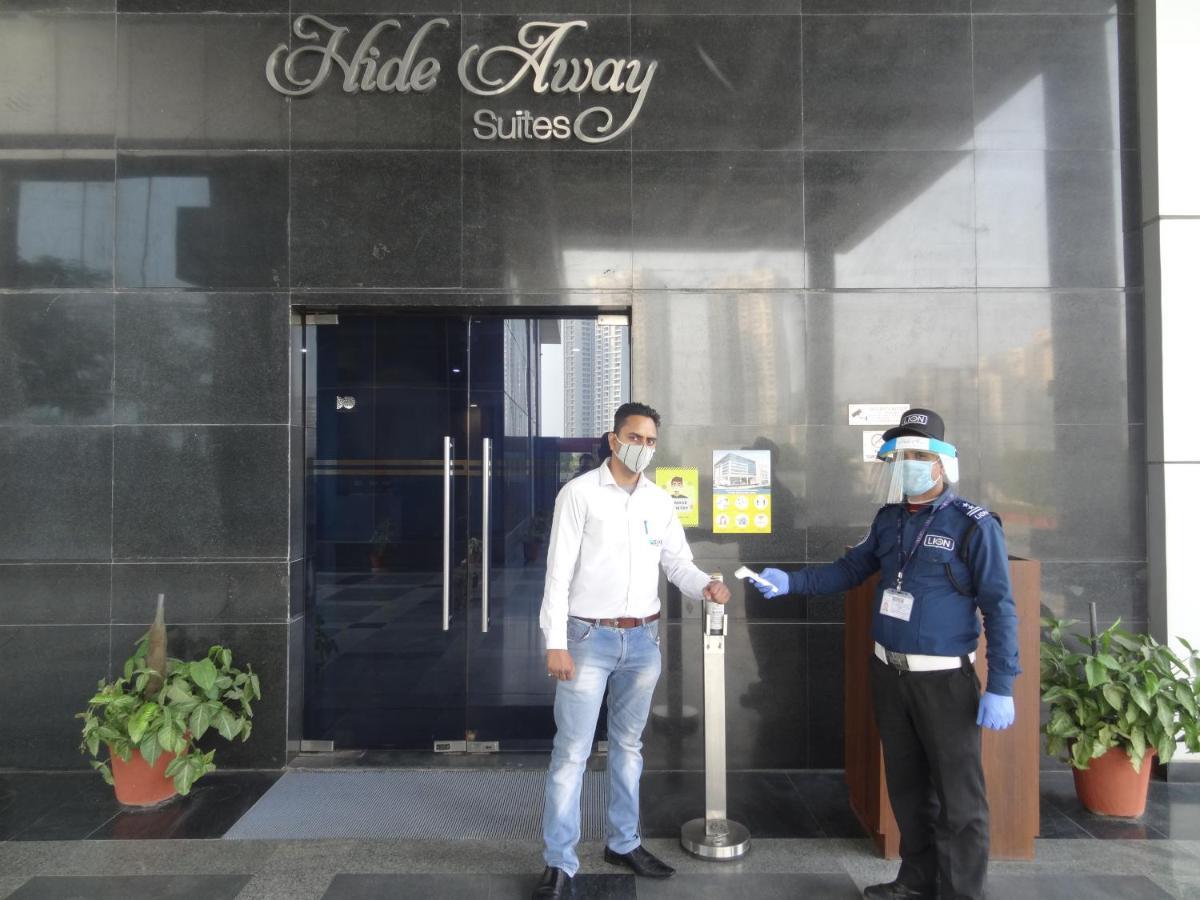 Hide Away Suites โนอิดา ภายนอก รูปภาพ